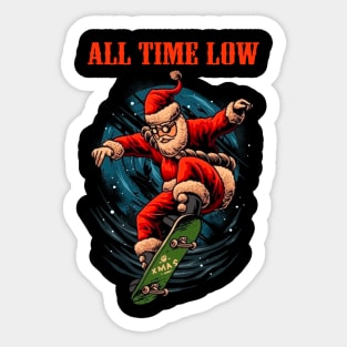 ALL TIME LOW BAND XMAS Sticker